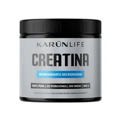 KARUNLIFE - Creatina Monohidratada En Polvo 300 Gr Karun Life
