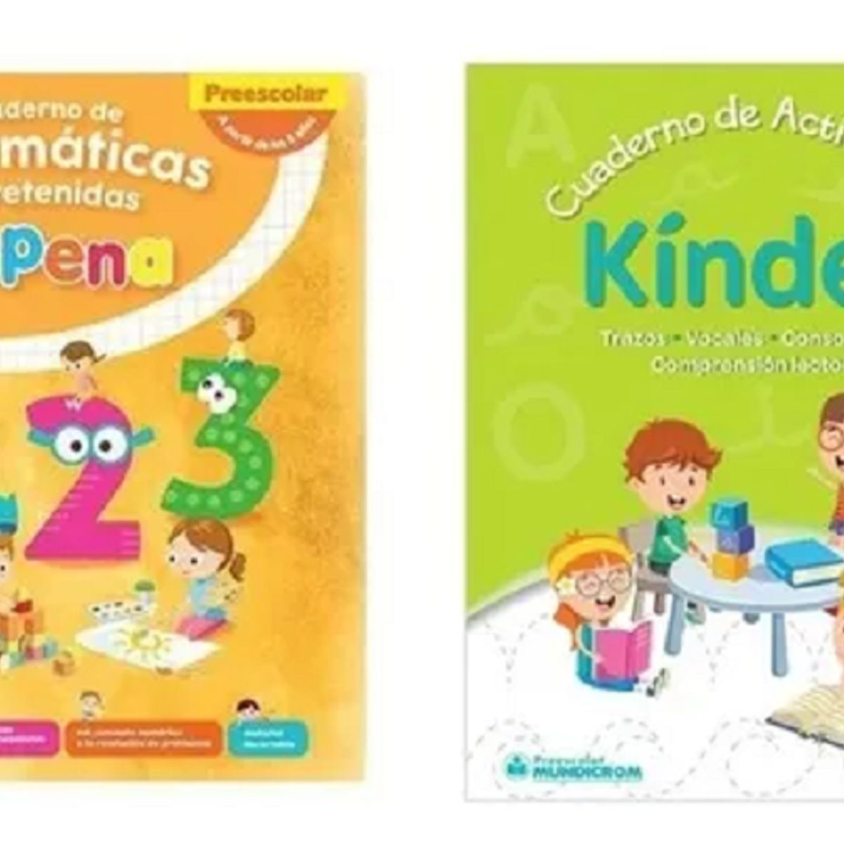 SOPENA - Pack Sopena Matemáticas Entretenidas 5 Años y Cuaderno de Actividades Kinder