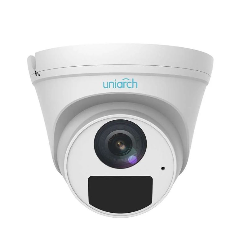 UNIARCH - Cámara de Seguridad IP POE Domo Torreta 2MP Exterior Micrófono