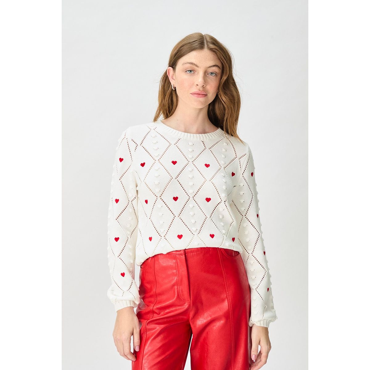 IO - Sweater Crudo Mujer Io