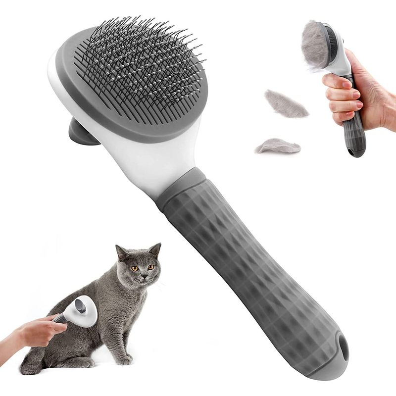 GENERICO - Gris Cepillos De Aseo Para Mascotas Para Perros Y Gatos