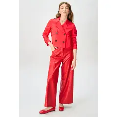 IO - Impermeable Rojo Mujer