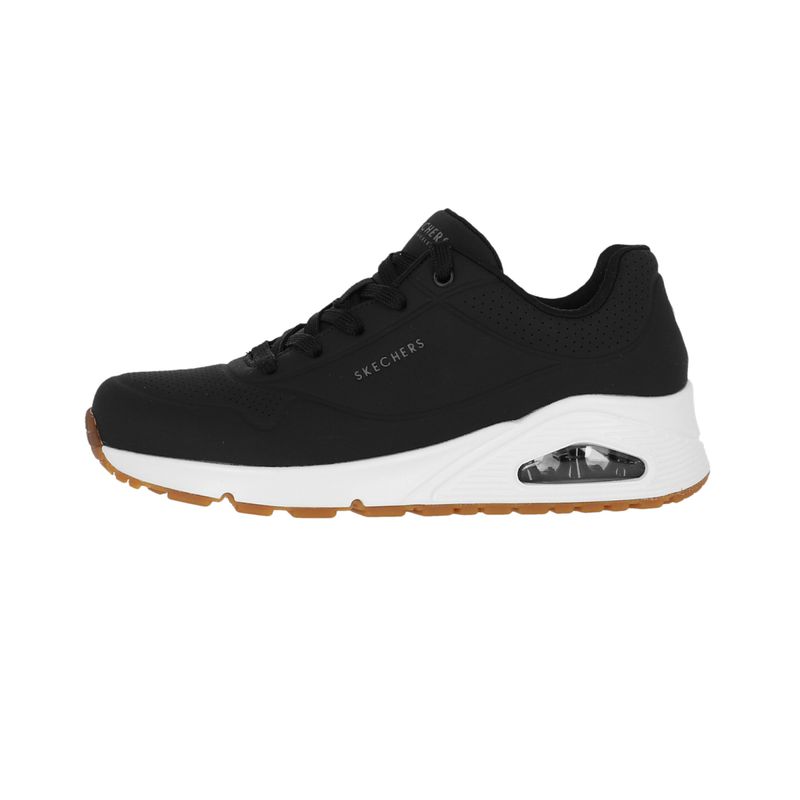 SKECHERS - Zapatilla Skechers Street Uno-Stand on Air Mujer Black/White