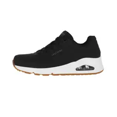 SKECHERS - Zapatilla Street Uno-Stand on Air Mujer Black/White