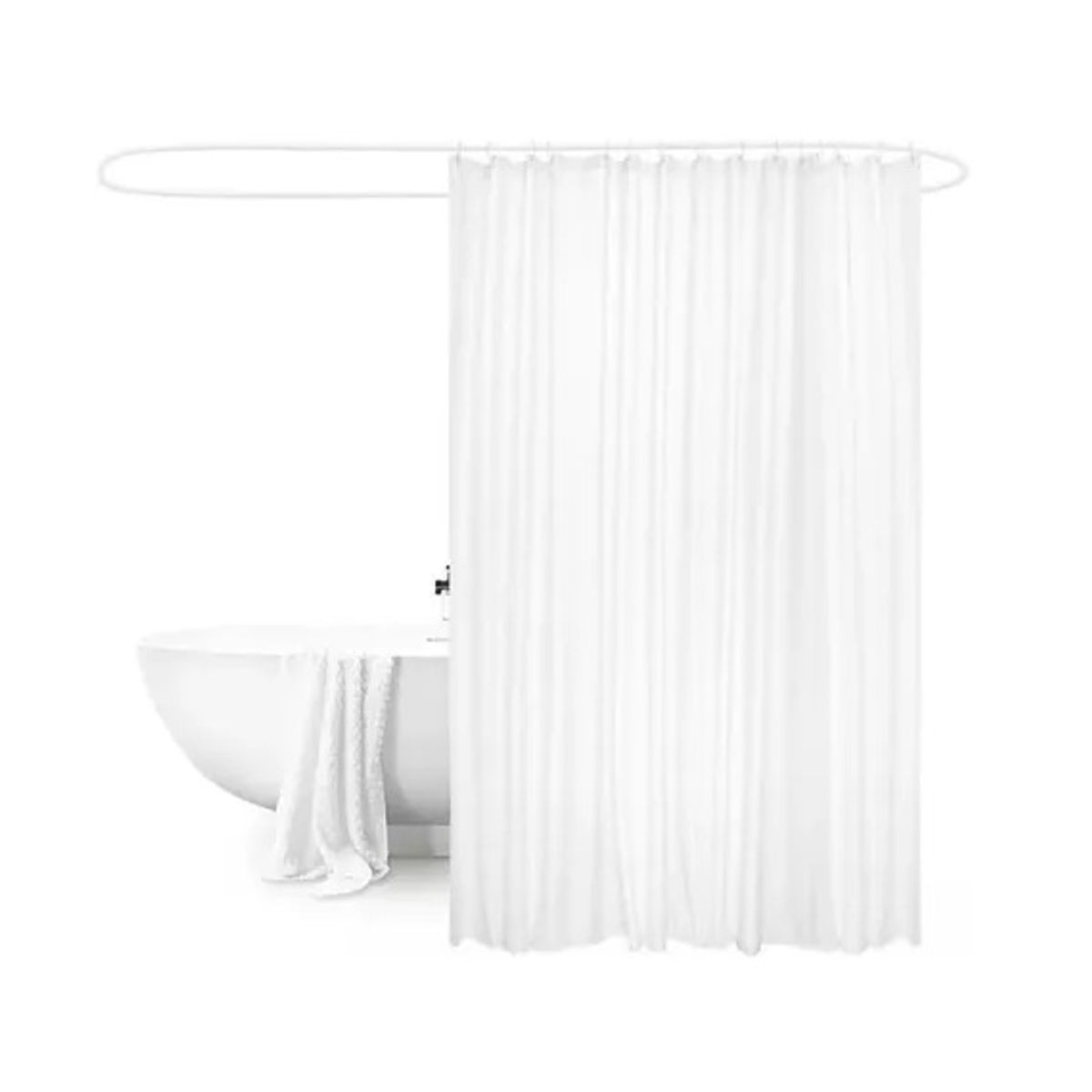 GENERICO - Cortina Protector Plástico Cortina de baño Bathlux