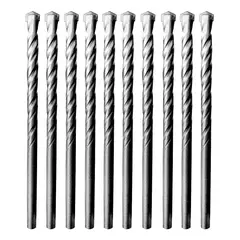 GENERICO - Kit de 10 Brocas de 6mm para Perforación en Concreto