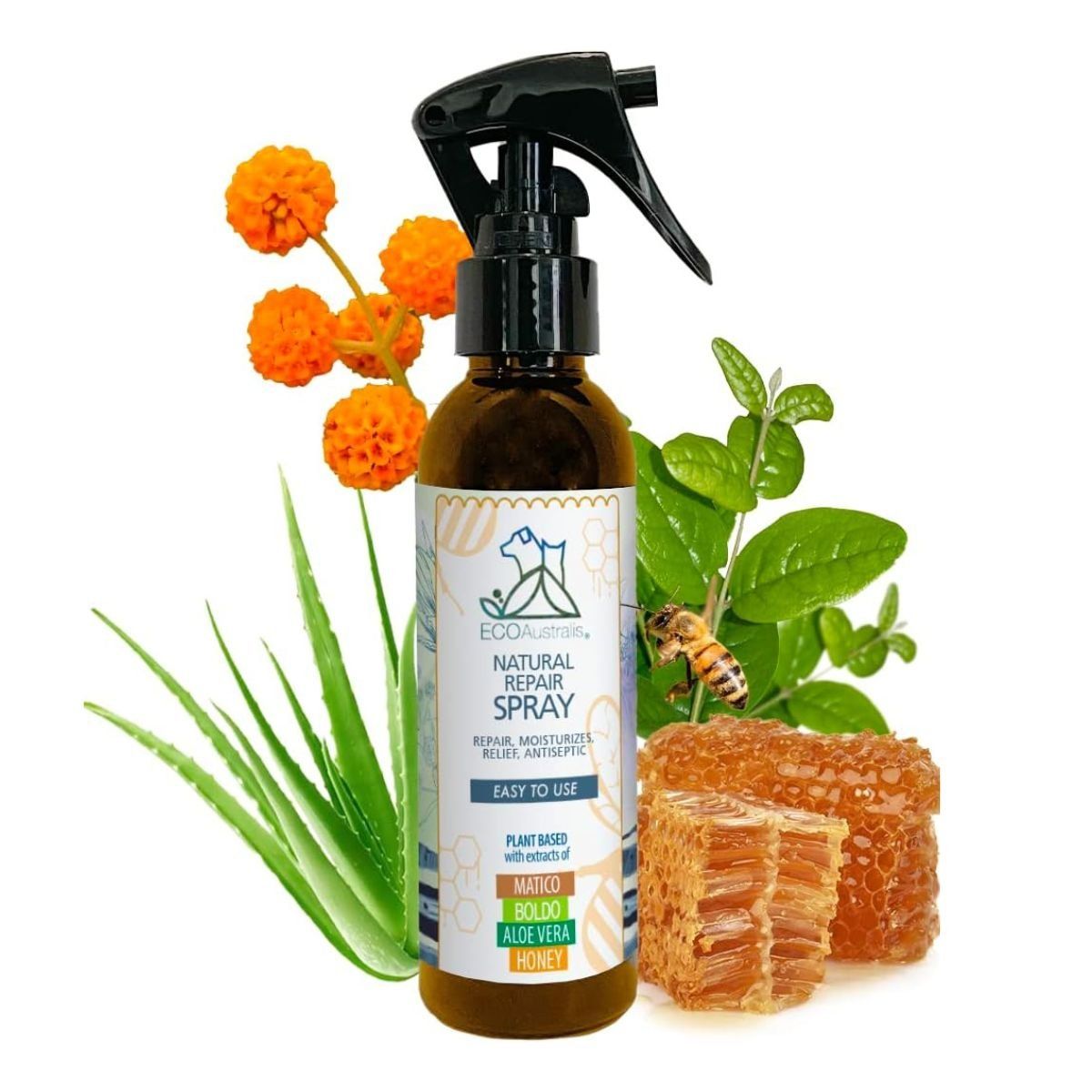 ECOAUSTRALIS - EcoAustralis Spray Reparador Natural 135ml Para Mascotas