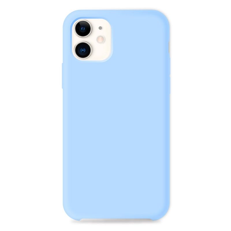 GENERICO - Carcasa de Silicona Para iPhone XR Celeste