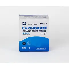 GENERICO - Gasa Estéril No Tejida 5x5 Cm. Caja X 50 Sobres. 2 Un. Sobre