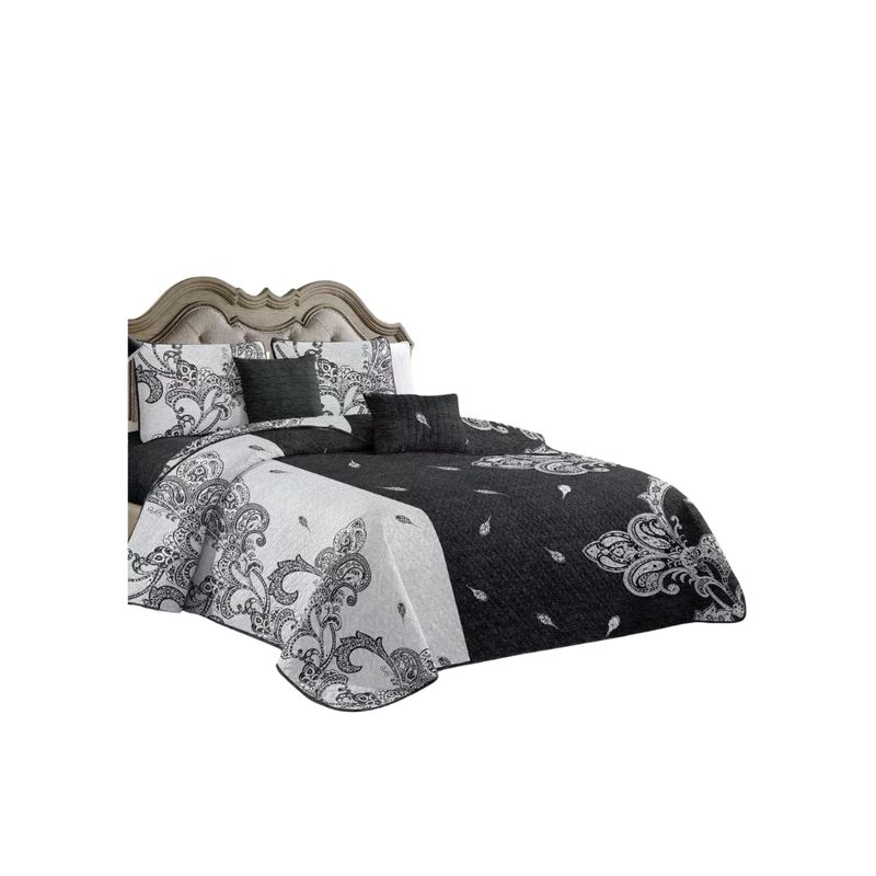 GENERICO - Cubrecama Quilt De Verano 2 Plazas Diseños Estampados Floral
