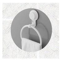 Toallero De Pared Semi Circular Ventosa