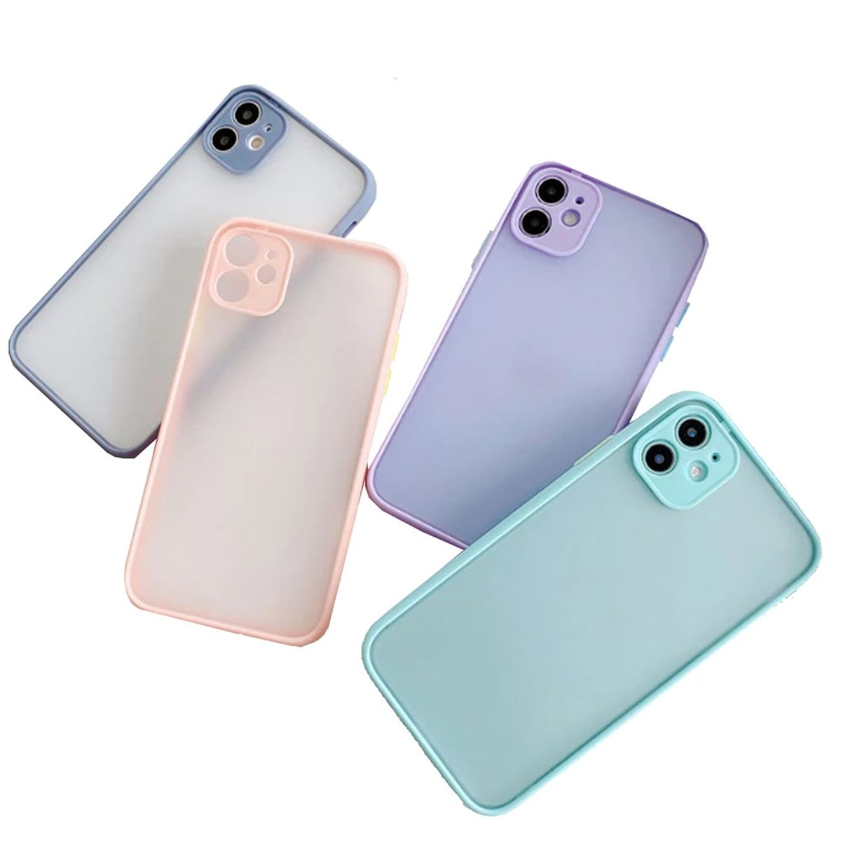 GENERICO - Carcasa Silicona Matte iPhone XR Rosado