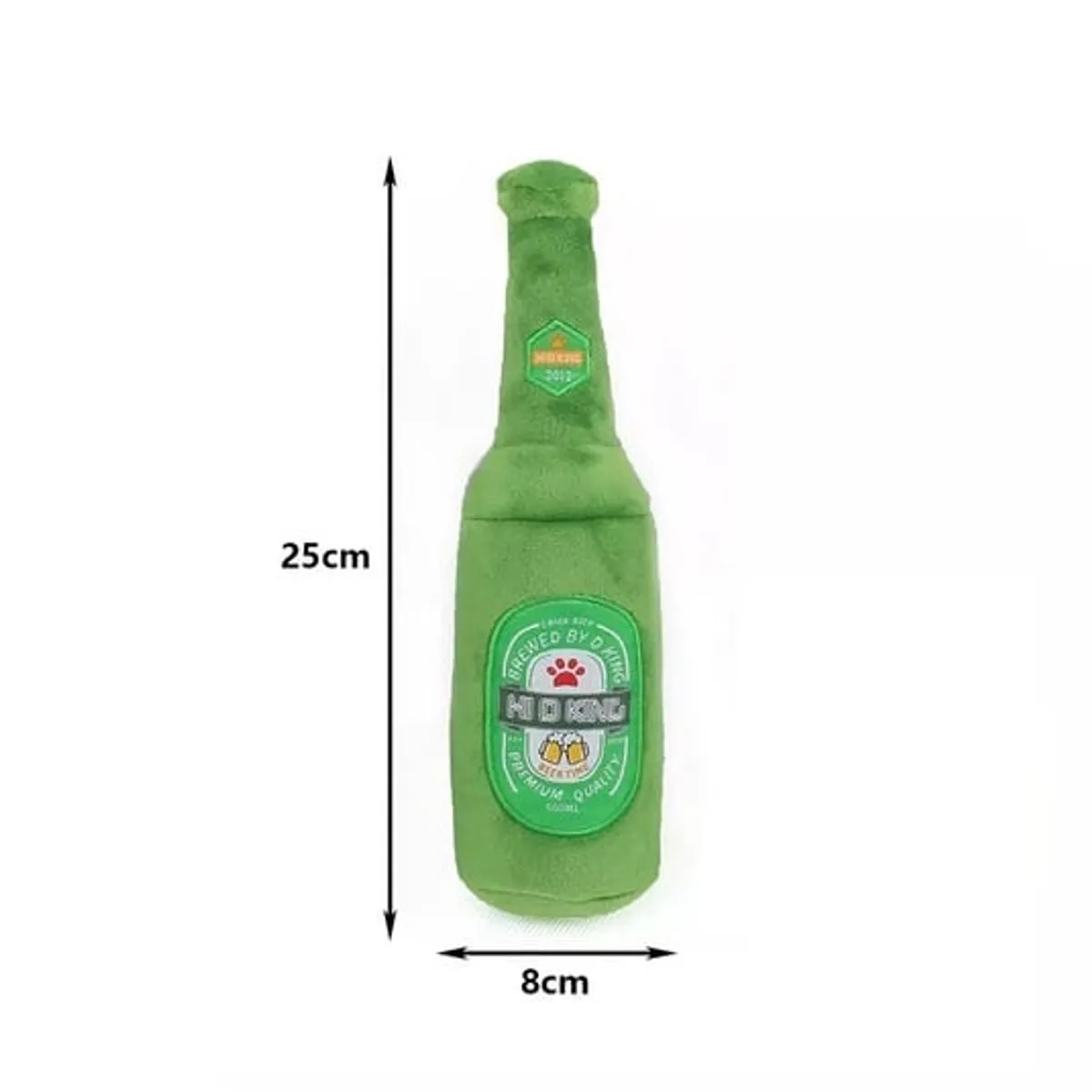 COLOR LAB - Peluche para perro forma de botella COLOR LAB