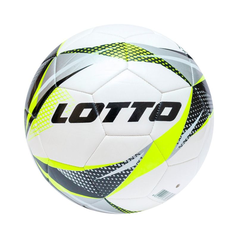 LOTTO - Balón de Fútbol  900 Nro 5 Blanco-Amarillo-Negro-Unisex