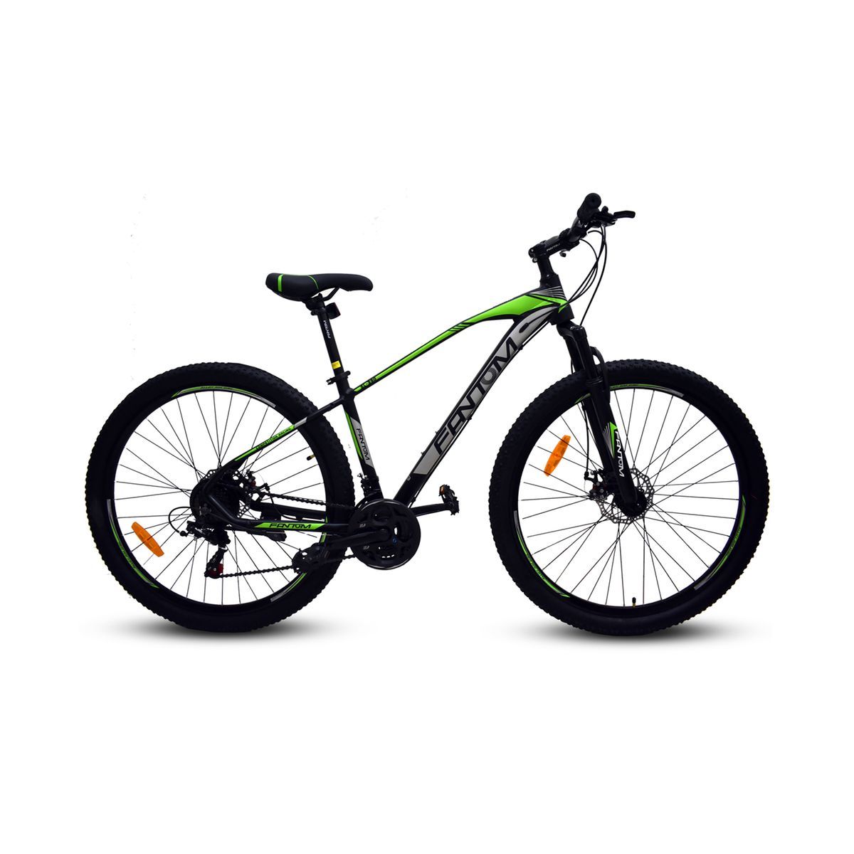 FANTOM - Bicicleta Fantom 275 Aluminio Disco Negro Verde