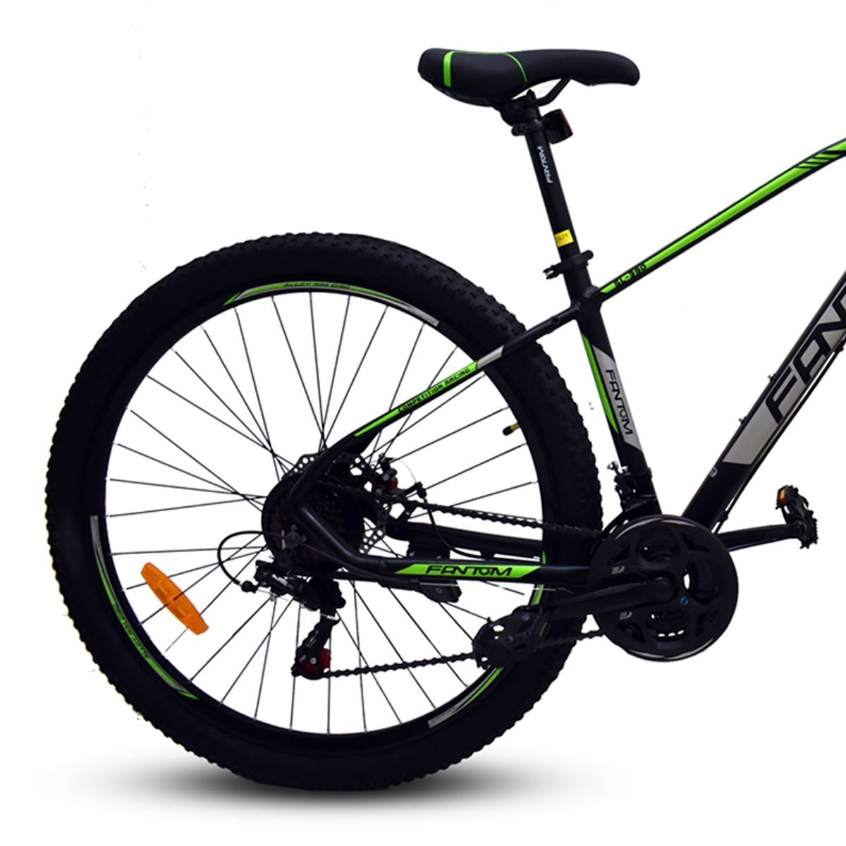 FANTOM - Bicicleta Fantom 275 Aluminio Disco Negro Verde