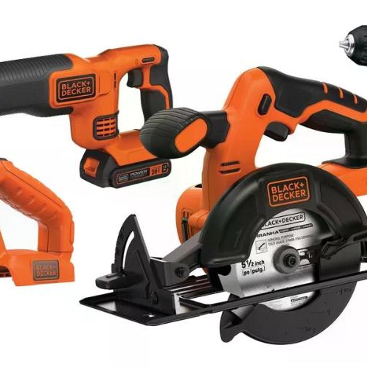 BLACK+DECKER - Kit Homework Taladro Atornillador 20v Máx Black+decker