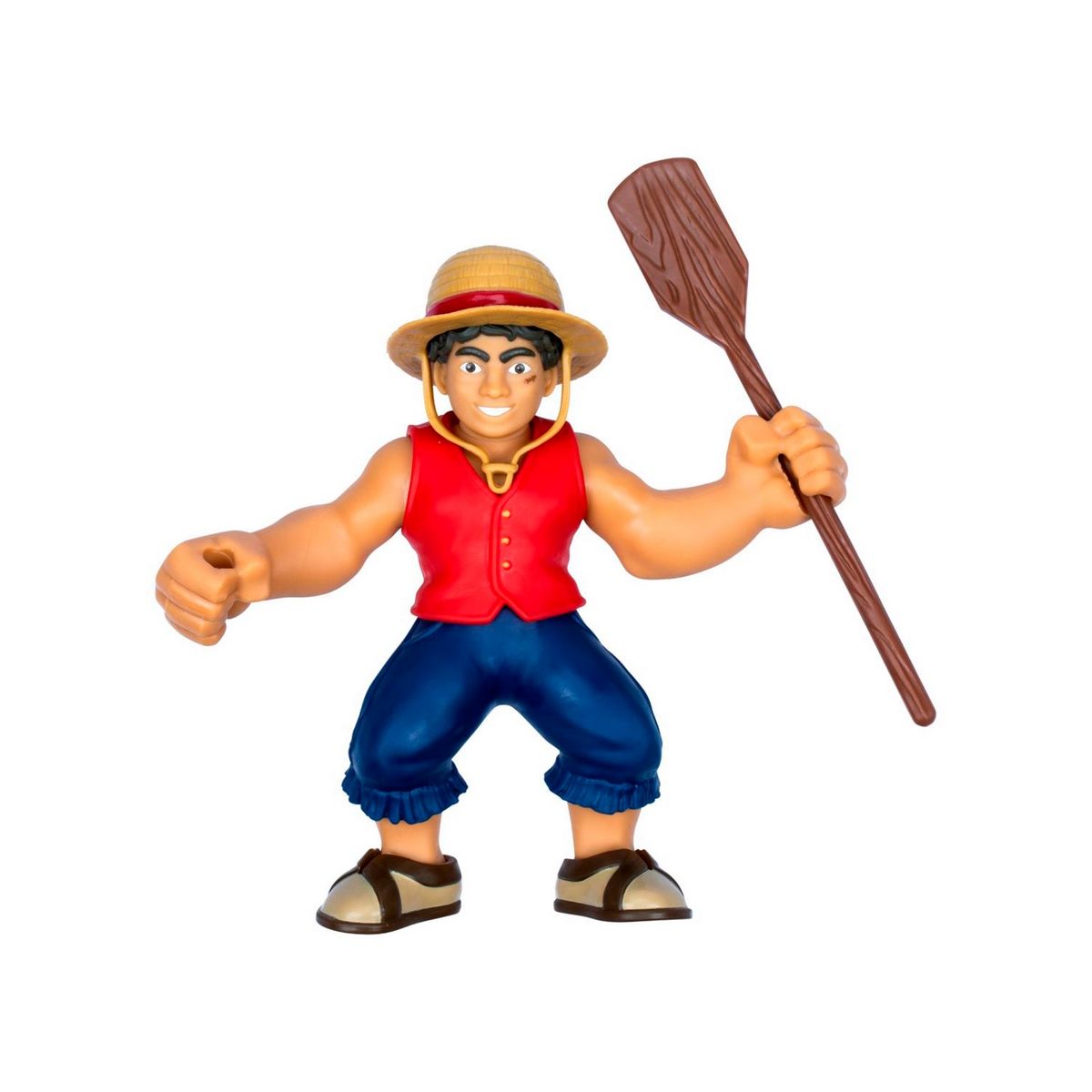 ANSALDO - Figura de acción HEROES OF GOO JIT ZU Luffy elástico y
