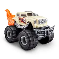 SMASHERS - RUEDA SORPRESA CON PLAYSET MONSTER TRUCK ZURU - NARANJA