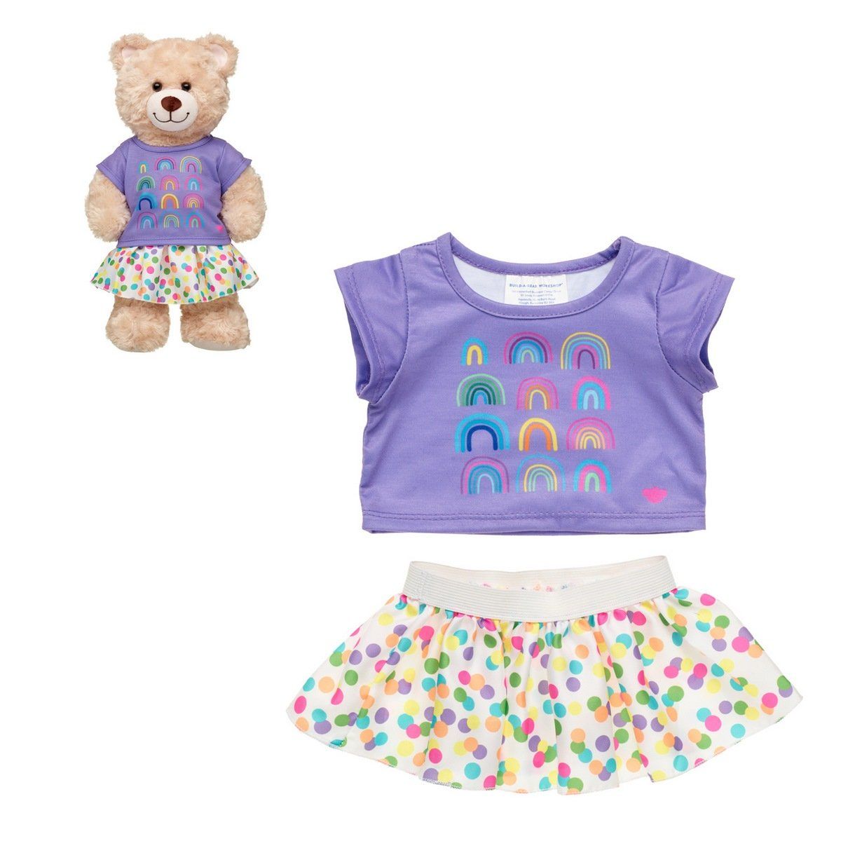 BUILD A BEAR - Pijama Build a Bear galletas navideñas para peluche