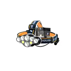 TECNOLAB - Linterna de Cabeza Led con Cintillo Outdoor Profesional L304 - Negro