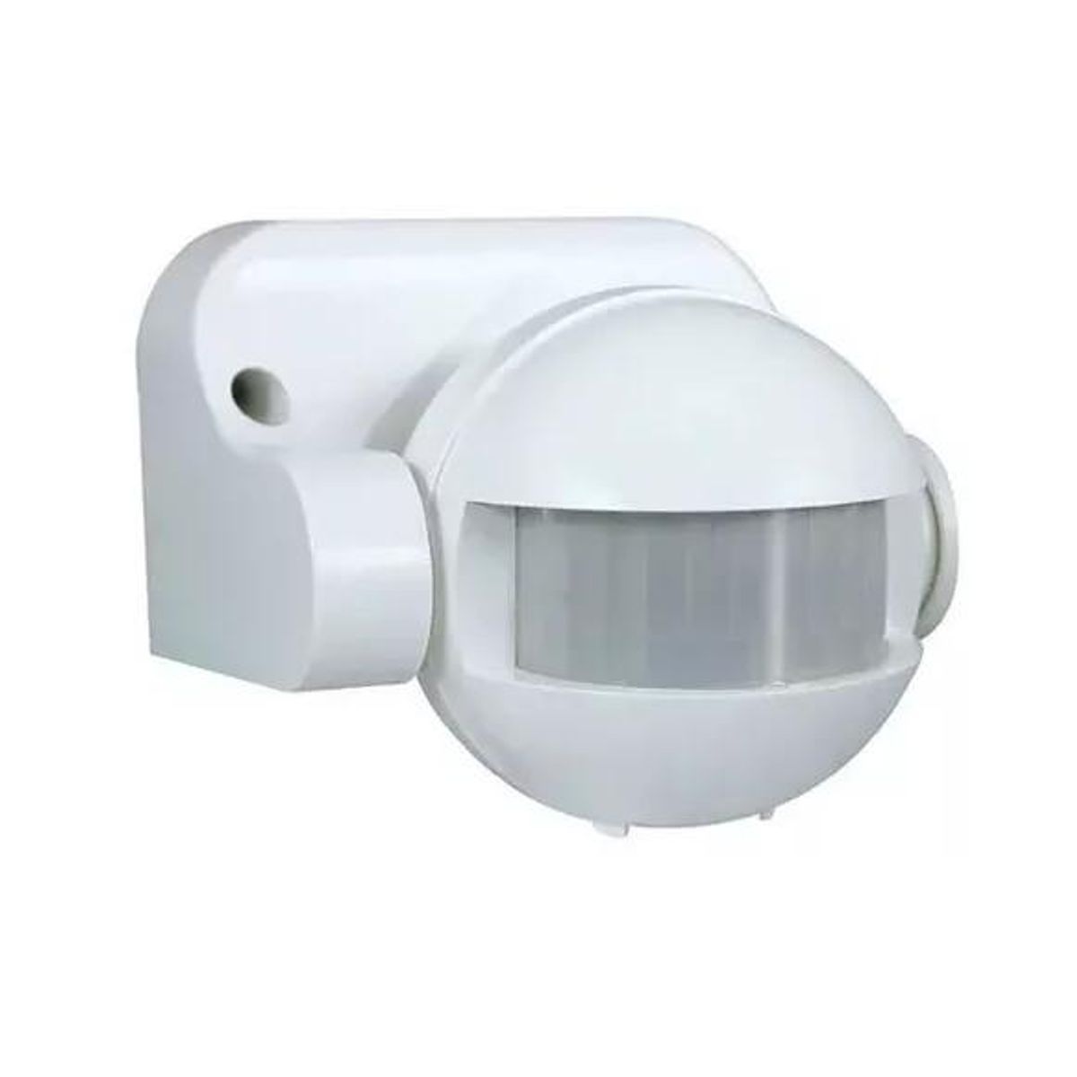 GENERICO - Sensor de Movimiento 180° para Exterior Pack 3 Unidades Blanco
