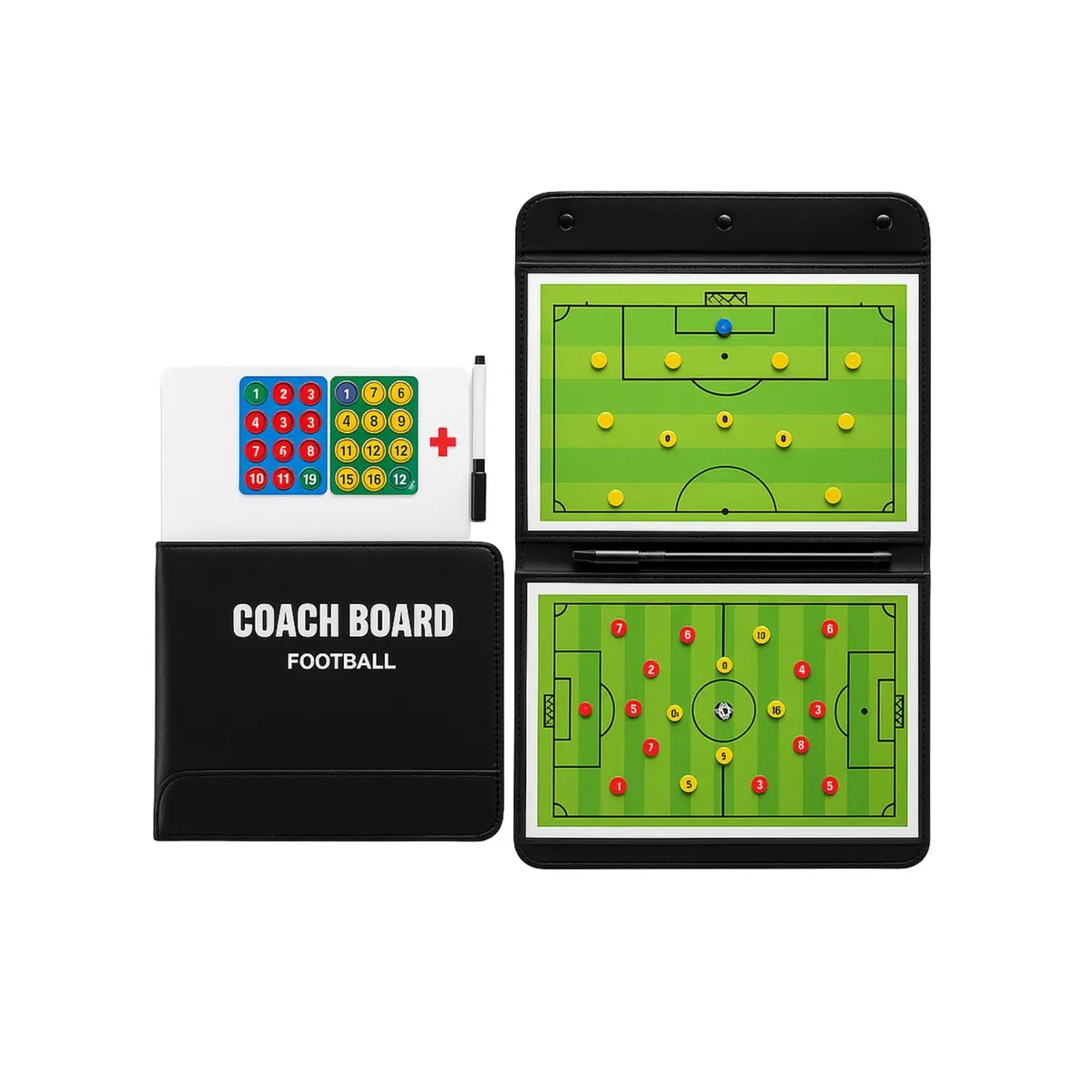 FOUR - Pizarra Táctica Entrenador de Fútbol Magnética