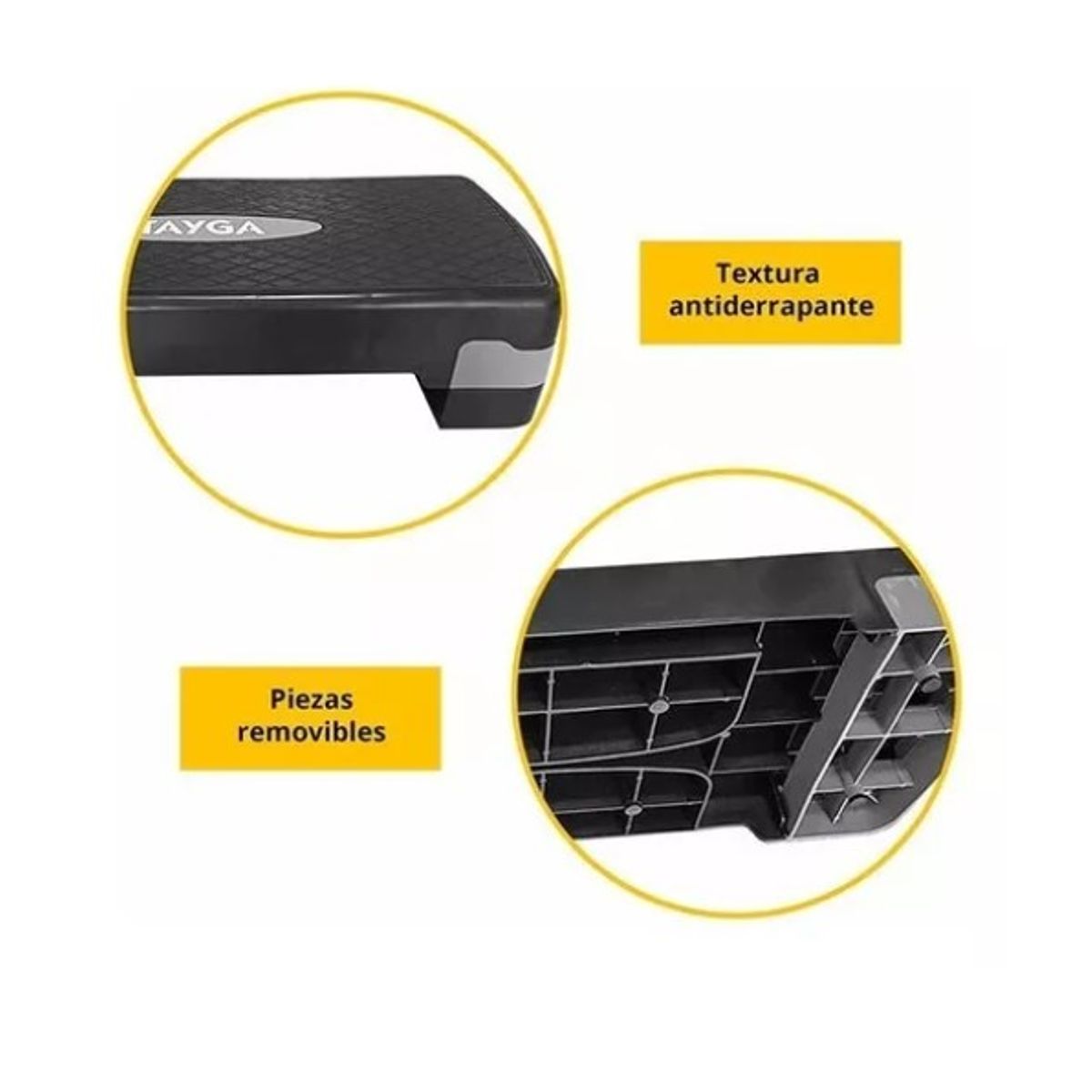 OFERTABKN - Step Aerobico 2 Niveles Antideslizante Pilates Fitness