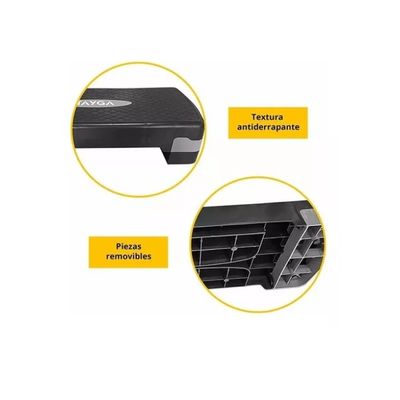 Imagen 2 del producto Step Aerobico 2 Niveles Antideslizante Pilates Fitness