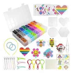 GENERICO - Kit de Cuentas de Colores para Crear Juguetes Creativos