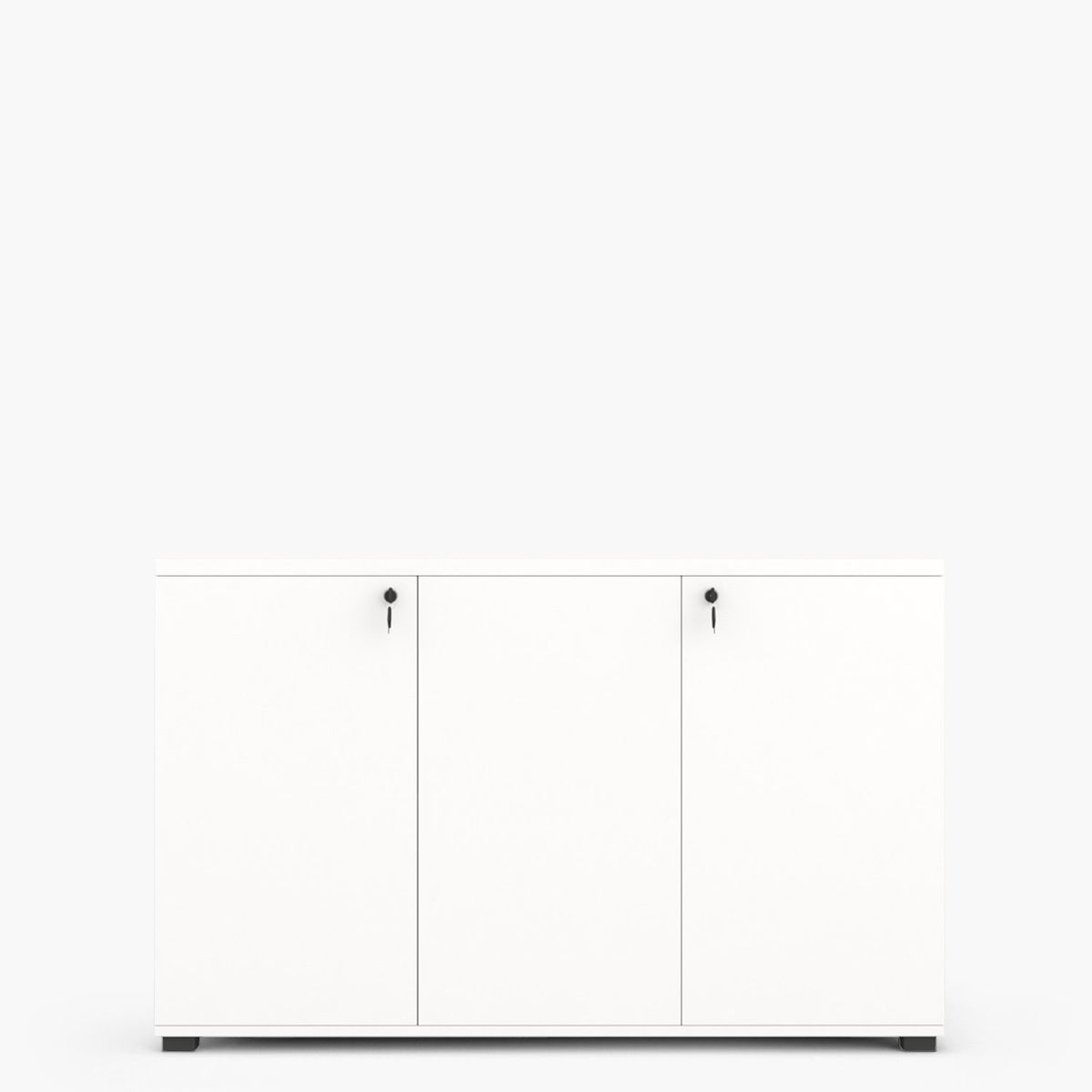 FORM OFFICE - Gabinete Bajo 3 Puertas 120 Blanco Form
