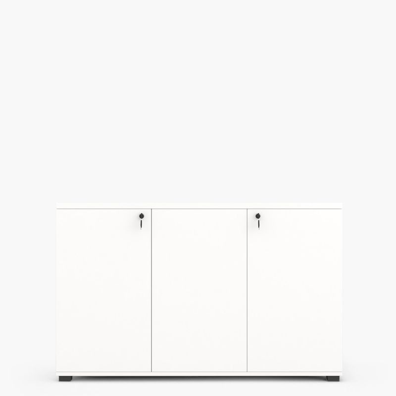 FORM OFFICE - Gabinete Bajo 3 Puertas 120 Blanco Form