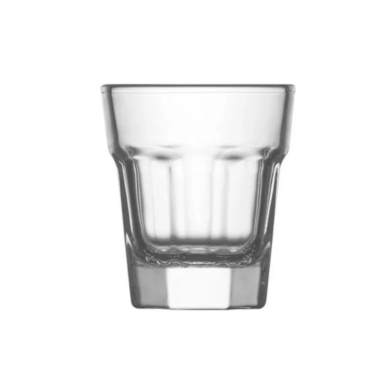 GENERICO - Set 6 Vasos Shot Tequilero Vidrio Vitrineon Transparente