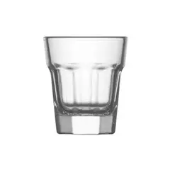 GENERICO - Set 6 Vasos Shot Tequilero Vidrio Vitrineon Transparente