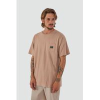 Polera Hombre Woven Lt Terracota