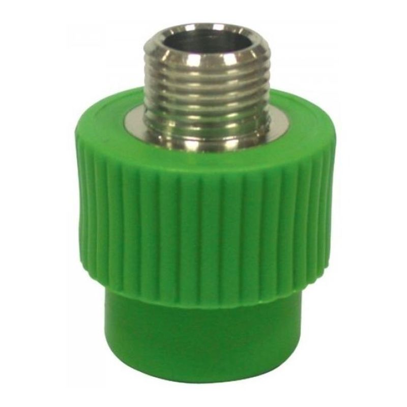 GENERICO - Conectores PPR 25mm x 3/4" Pack 5 Unidades Sin Vencimiento