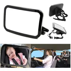 GENERICO - Espejo Retrovisor Ajustable para Seguridad Infantil en Auto