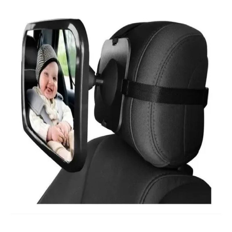 GENERICO - Espejo Retrovisor Ajustable para Monitoreo de Bebés en Auto