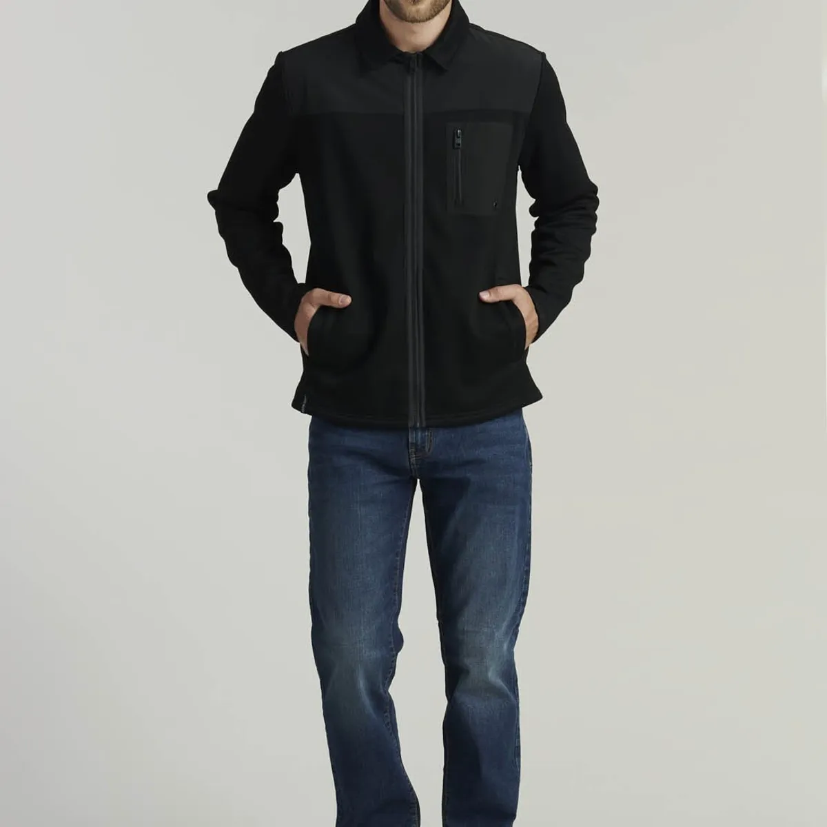 FEROUCH - Polerón Oregon Fjs Negro Ferouch