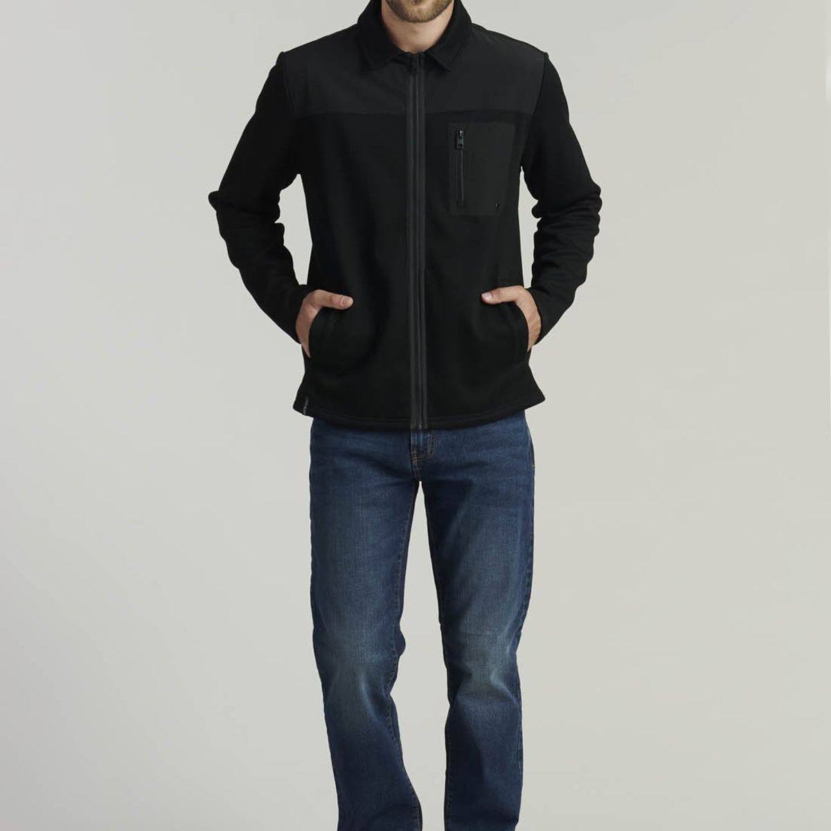 FEROUCH - Polerón Oregon Fjs Negro Ferouch