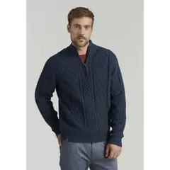 FEROUCH - Sweater Cambridge F Fr Azul