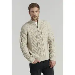 FEROUCH - Sweater Cambridge F Fr Beige Ferouch.