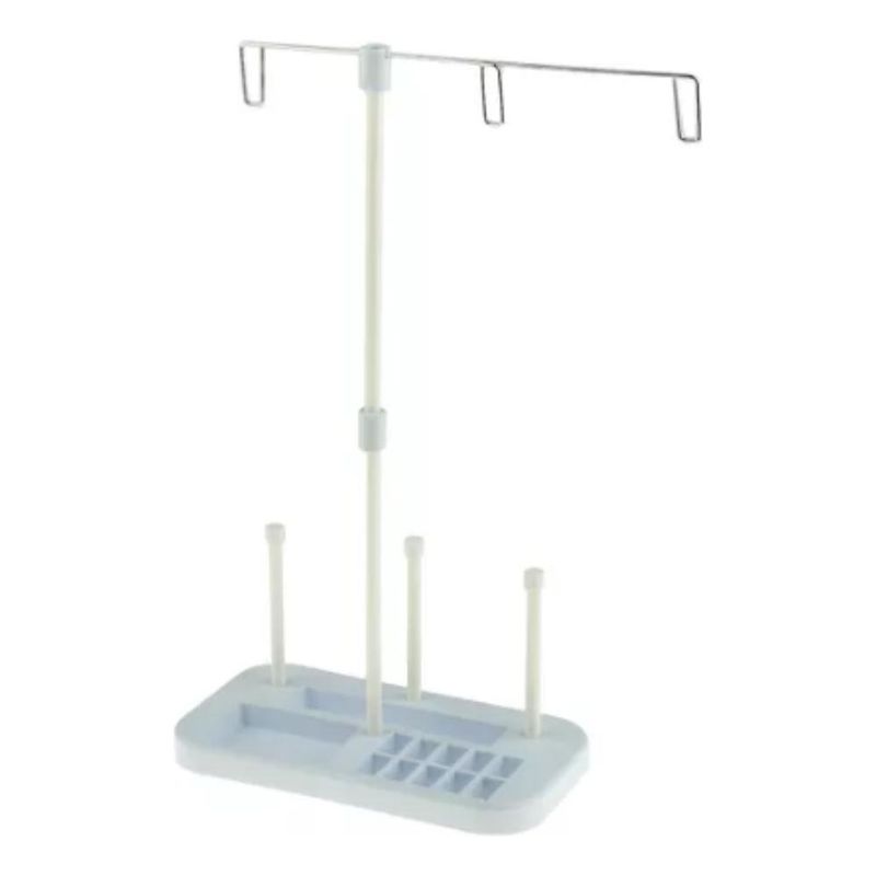 GENERICO - Soporte Plástico para Hilos con 3 Conos para Coser
