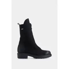 VELEZ - Vélez Botines Militares Umbra Cuero Mujer Brillo Negro