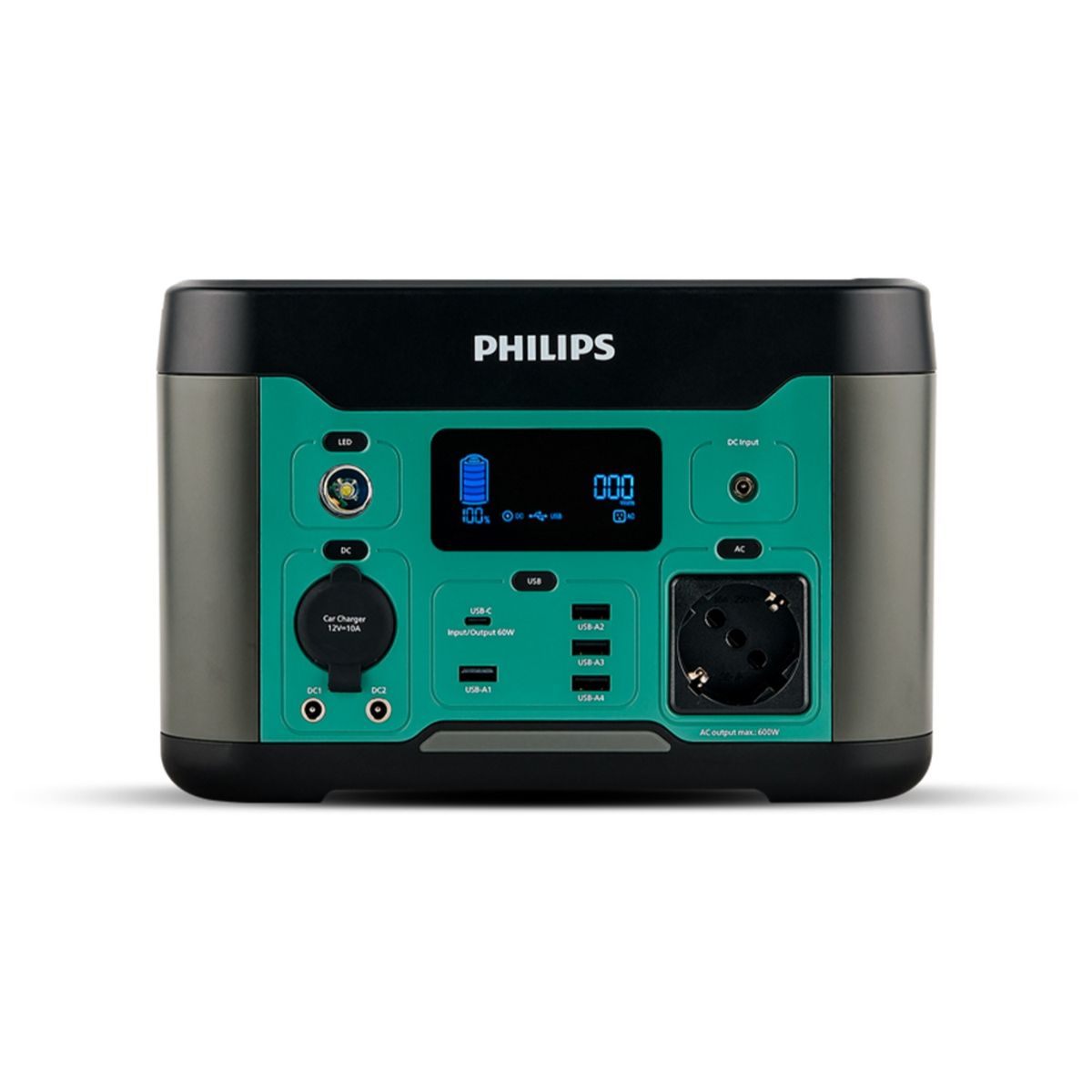 PHILIPS - Estación de Energía para Exteriores DLP8093CB 600W Philips