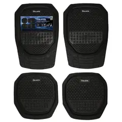 GALANTA - Alfombra 4 Piso de Goma Auto Suv Universal Ajustable