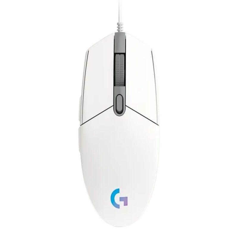 LOGITECH - Mouse Logitech G203 Wave White G203 LIGHTSYNC910-005791