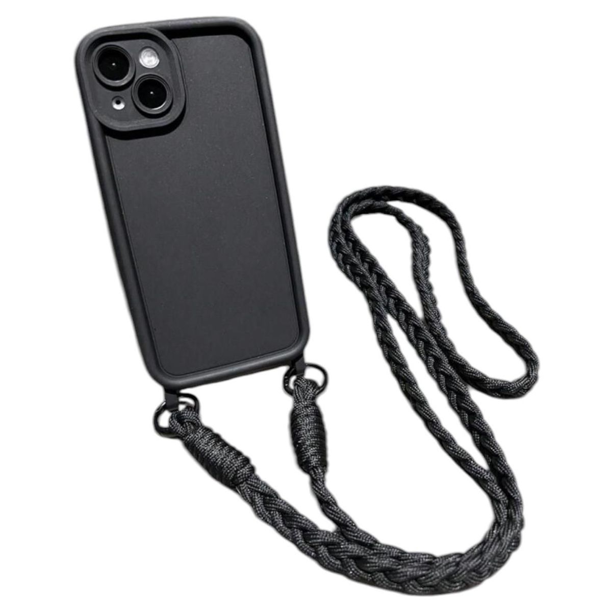 GENERICO - Carcasa Para iPhone 16 Colgante 2 Cordones
