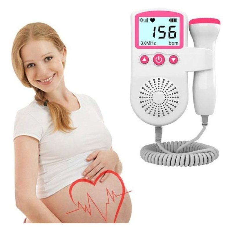 U BUY - Monitor Frecuencia Cardiaca Latidos Fetales Bebé 25 Mhz