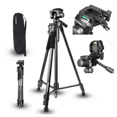 GENERICO - Trípode Profesional Cámara Celular Video Ajustable Whoffer